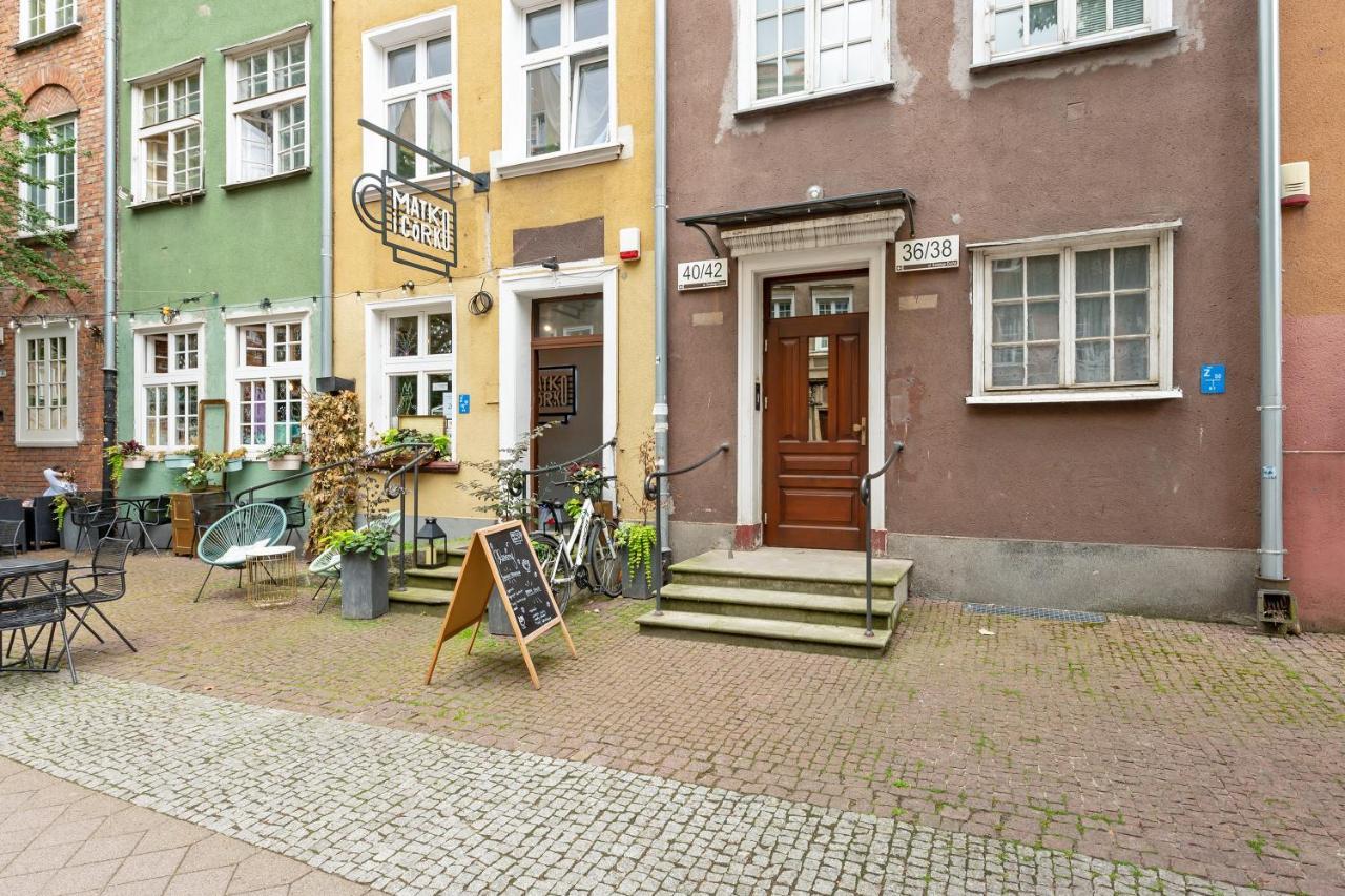 Ferienwohnung Dom & House - Old Town Swietego Ducha Danzig Exterior foto